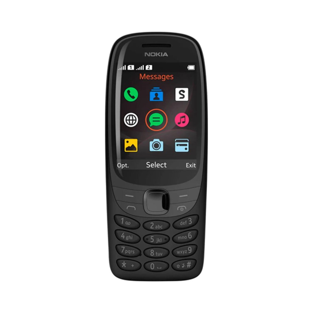 Nokia 6310 4G Black, Daul sim, 2.8 Inch display, Internet browser, VGA camera, FM radio