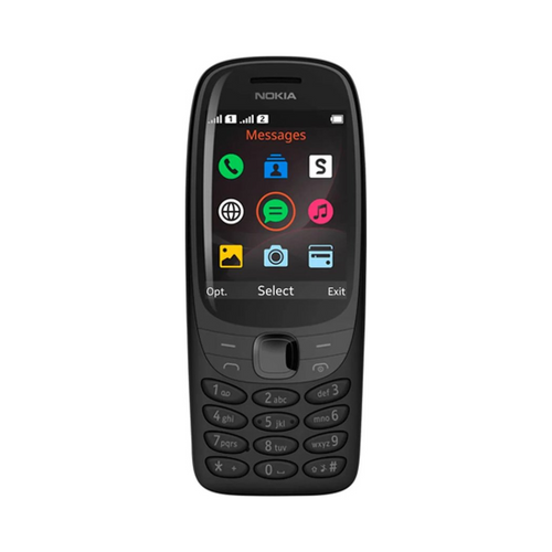 Nokia 6310 4G Black, Daul sim, 2.8 Inch display, Internet browser, VGA camera, FM radio