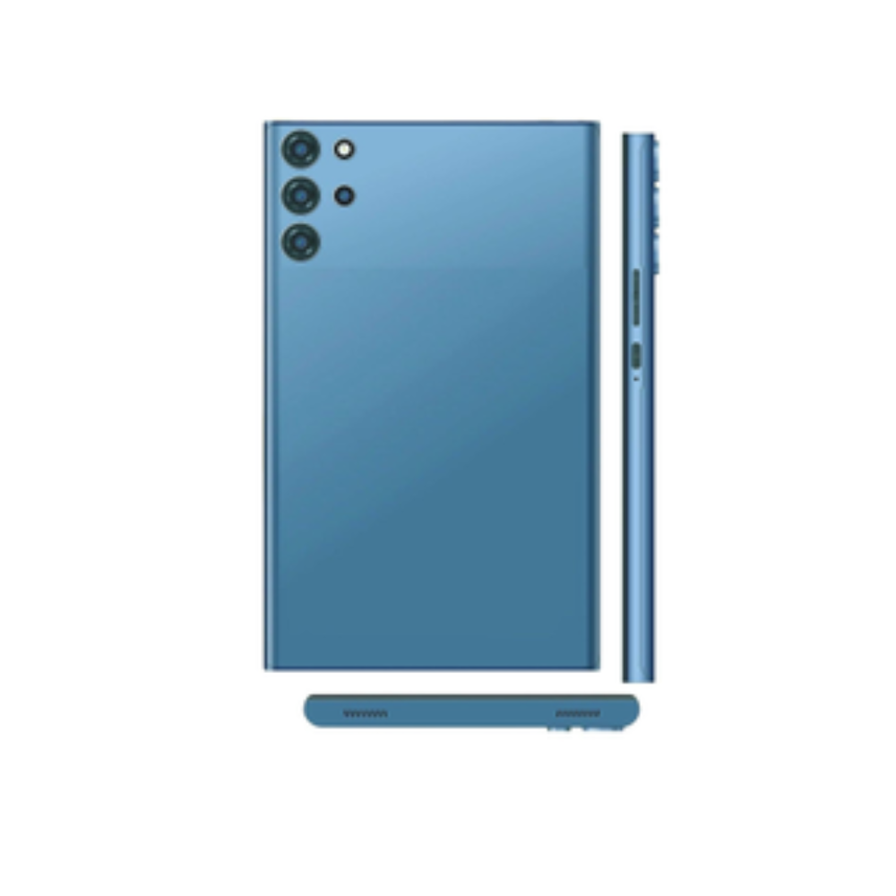 Smartbarry 10.1 -Inch Smart Tablet BPAD12 ULTRA Android 13 Tablet With 512GB Storage and 8GB RAM Quad Core Wi-Fi With Keyboard and Gift Set – BlUE