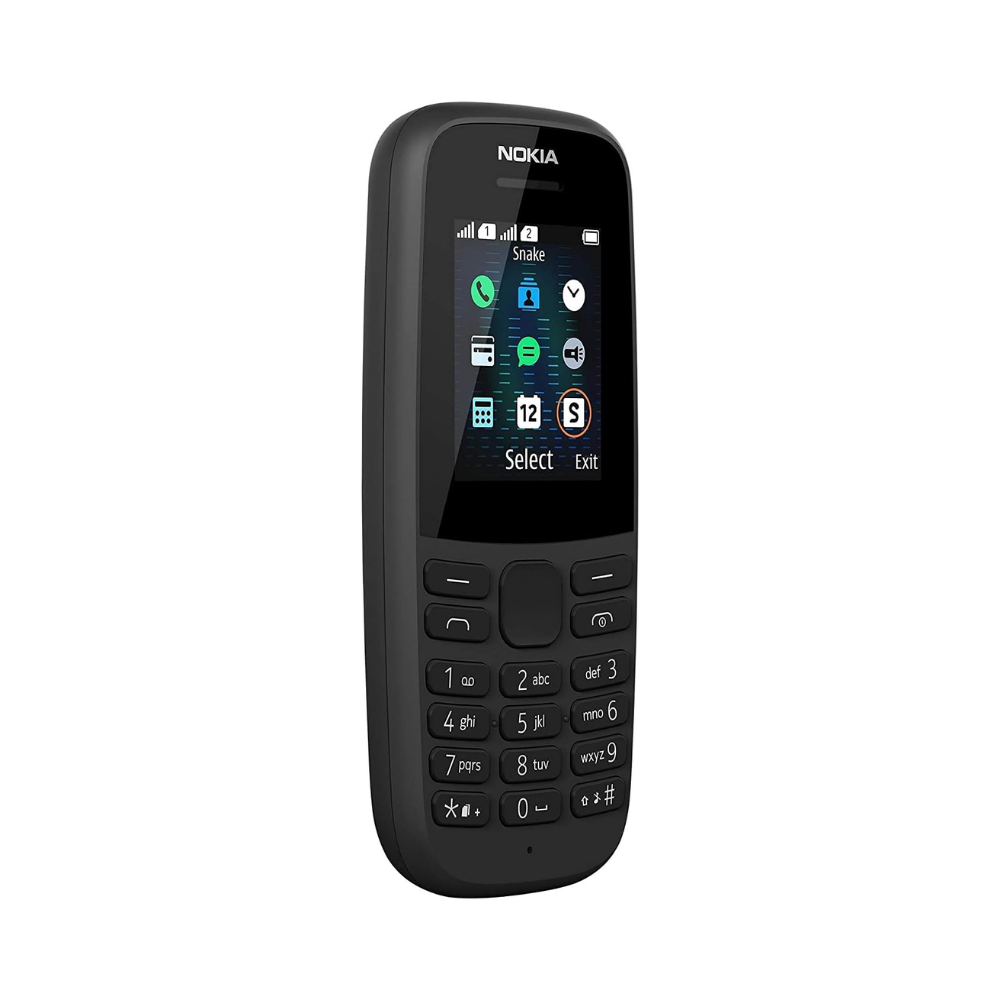 Nokia 105 Dual SIM – Black