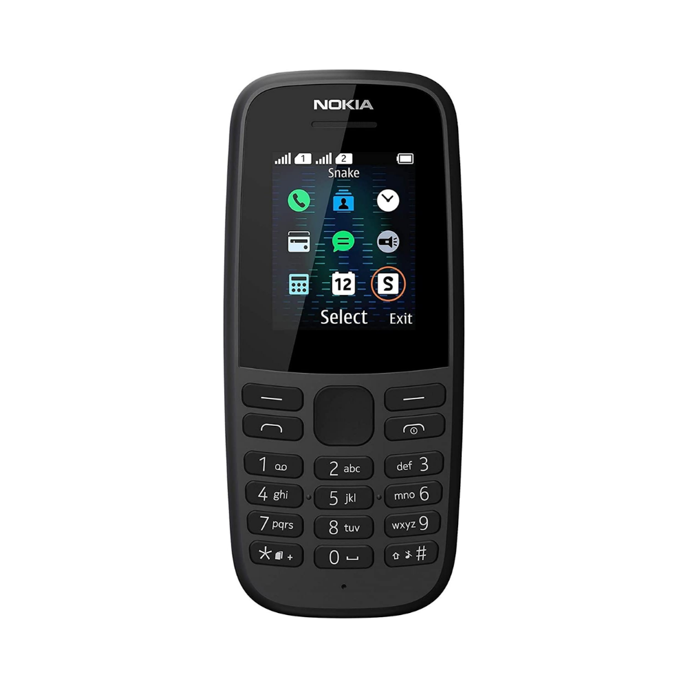 Nokia 105 Dual SIM – Black