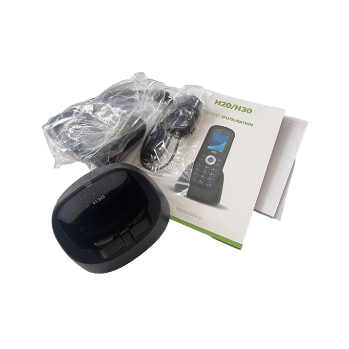 Senioren Mobiele Telefoon - MobiWire H30 3G - GSM Met Oplaadstation