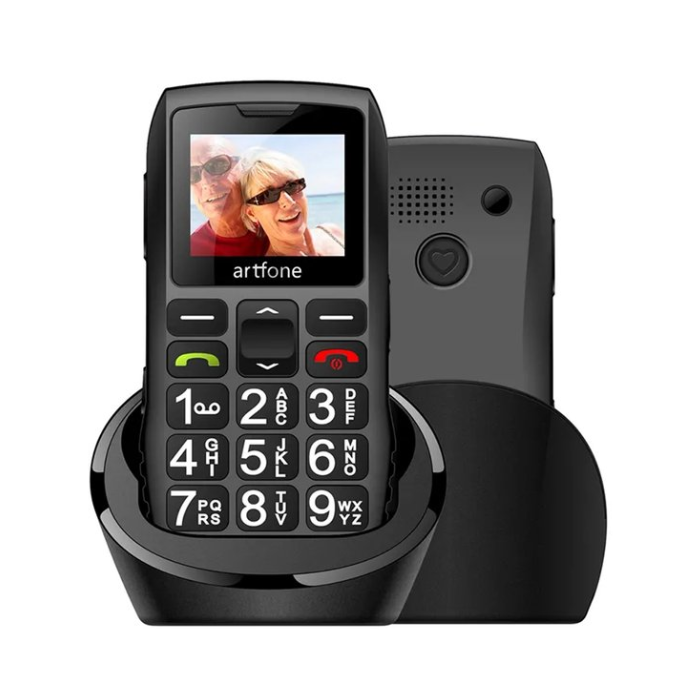 Artfone C1+4G - Senioren Telefoon - GSM - Senioren Mobiele Telefoon - Volledig Nederlands - SOS-Knop