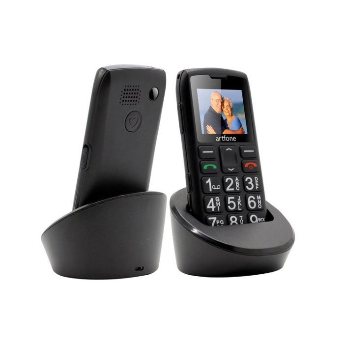 Artfone C1+4G - Senioren Telefoon - GSM - Senioren Mobiele Telefoon - Volledig Nederlands - SOS-Knop