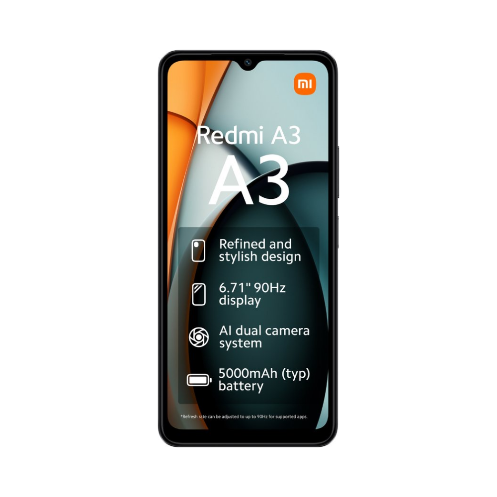 Xiaomi Redmi A3 128GB - Midnight Black