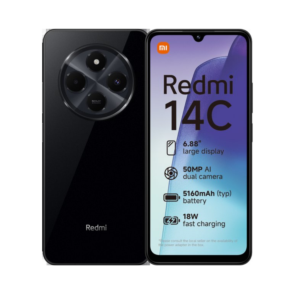 Xiaomi Redmi 14C - 4GB - 128GB - Midnight Black