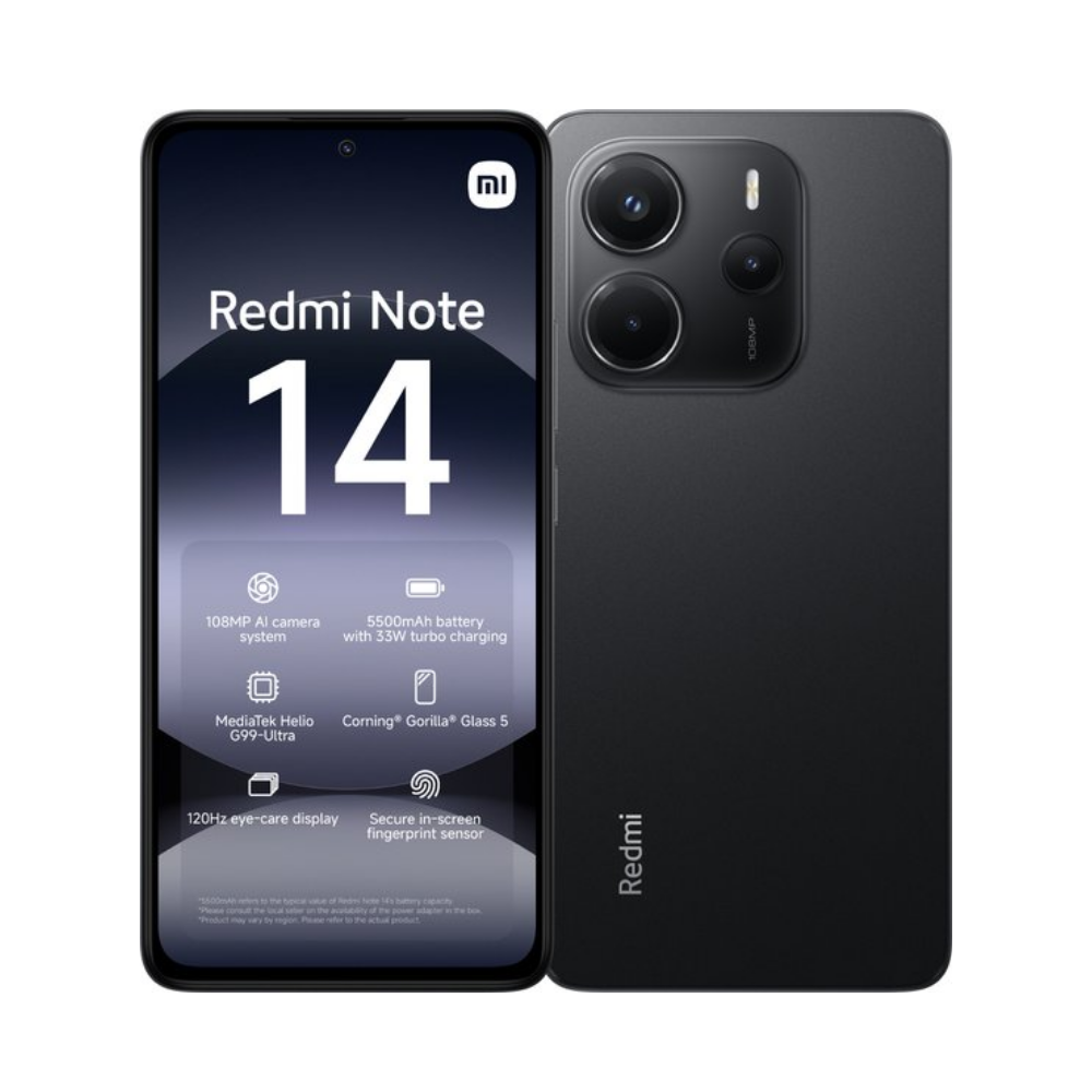 Xiaomi Redmi Note 14 - 6GB/128GB - Midnight Black