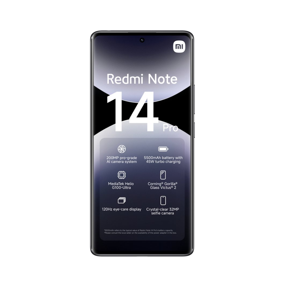 Xiaomi Redmi Note 14 Pro - 8GB/256GB - Midnight Black